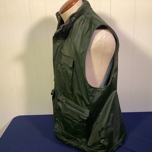 Men’s Utility Vest Rustic River fleece lined fishing hunting hiking size large - Picture 4 of 9